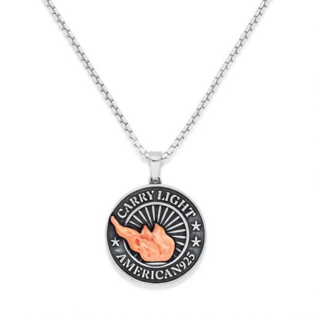 Statue of Liberty Copper Necklace